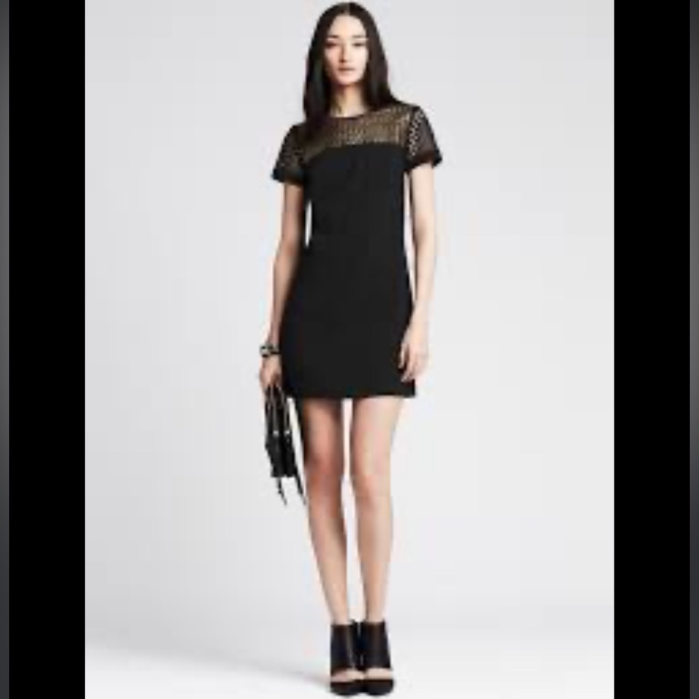 Banana Republic NWT Metallic Tee dress
